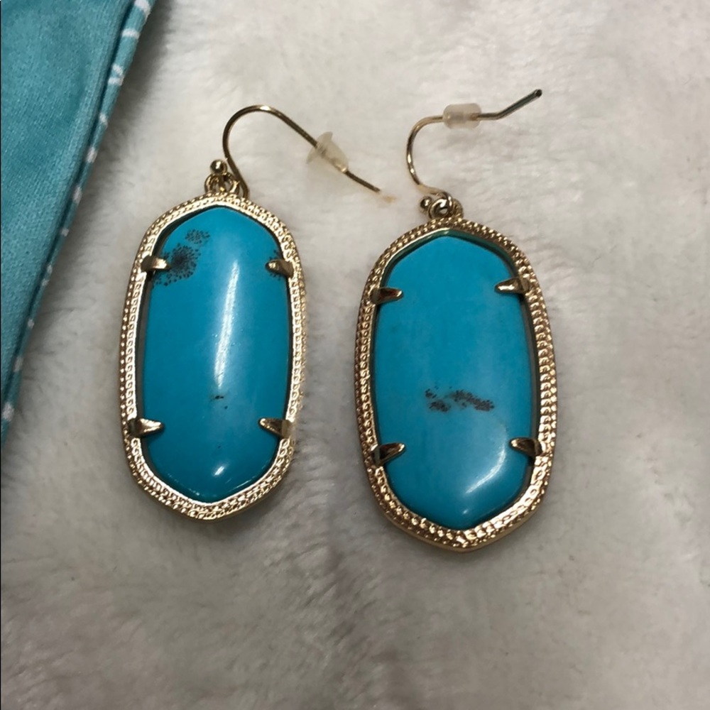Kendra Scott turquoise earrings